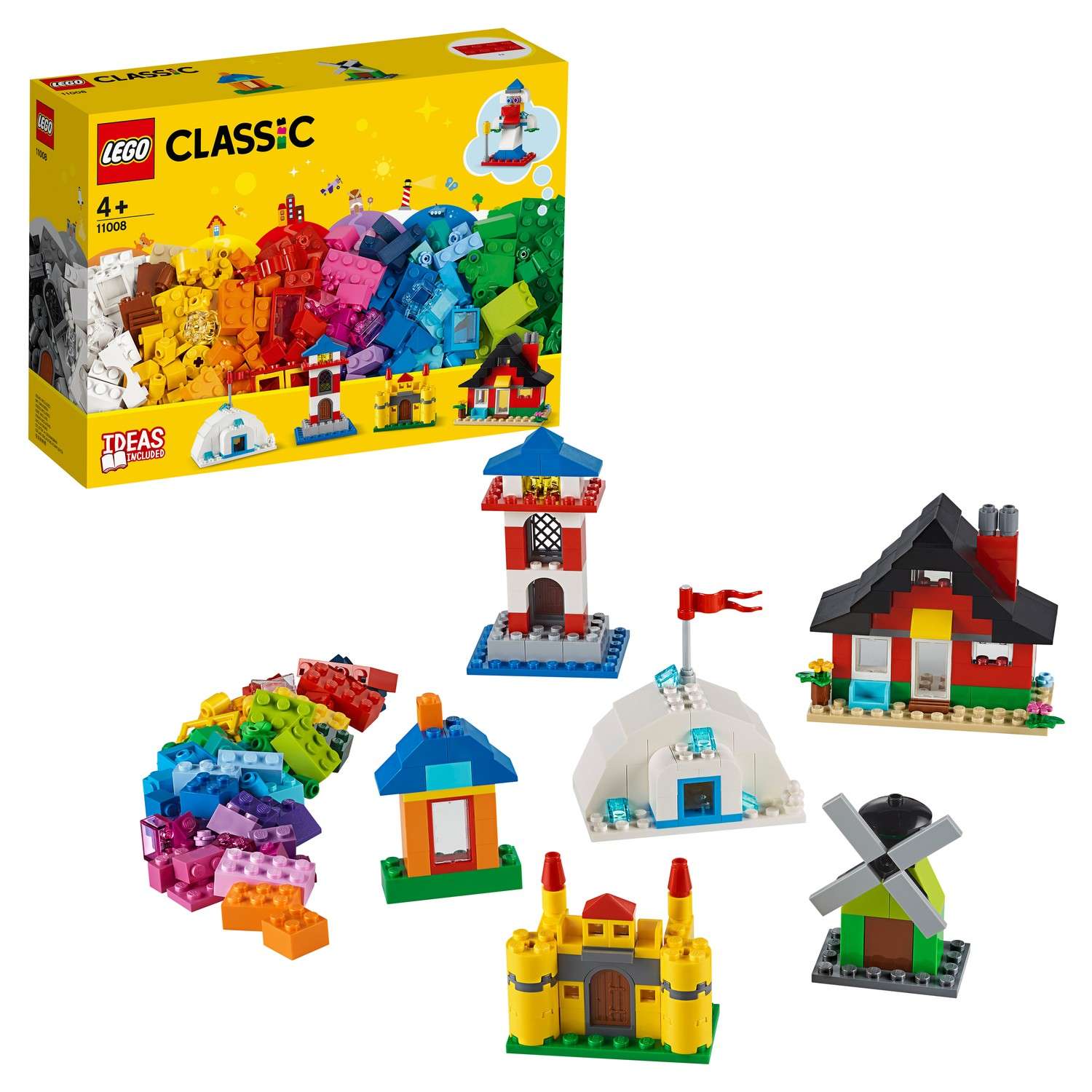 Конструктор LEGO Classic Кубики и домики 11008 - фото 1