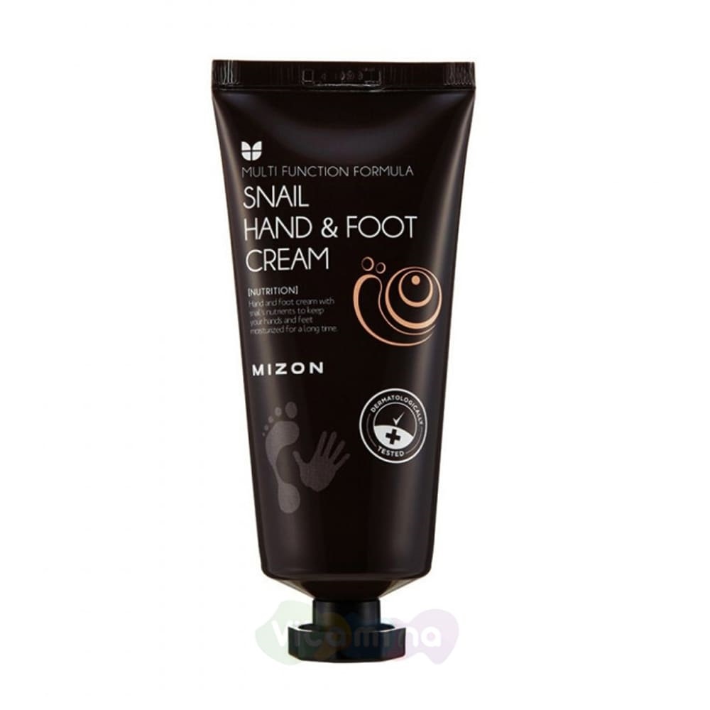 Крем для рук и ног Mizon с муцином улитки Snail Hand Foot Cream - фото 1