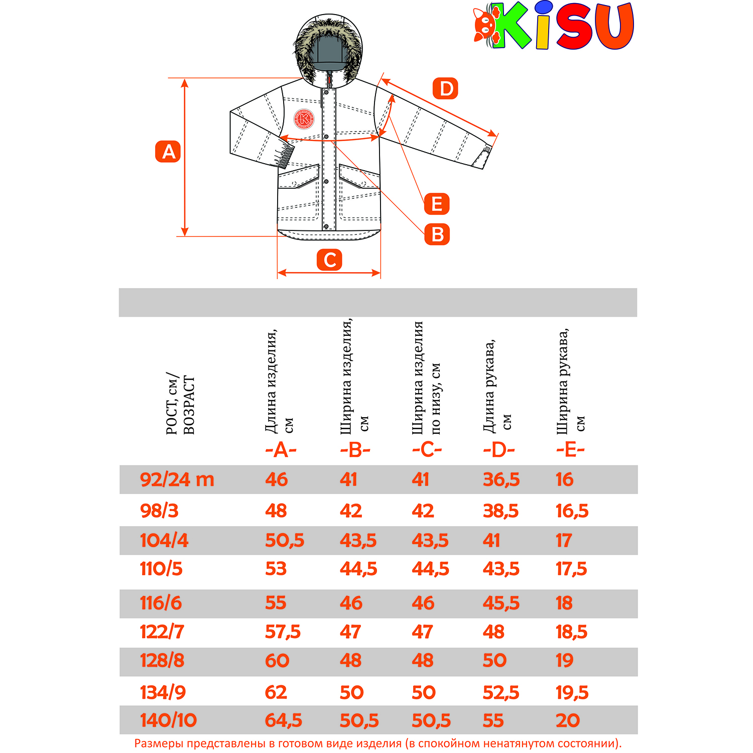 Куртка Kisu W20-10302/501 - фото 10