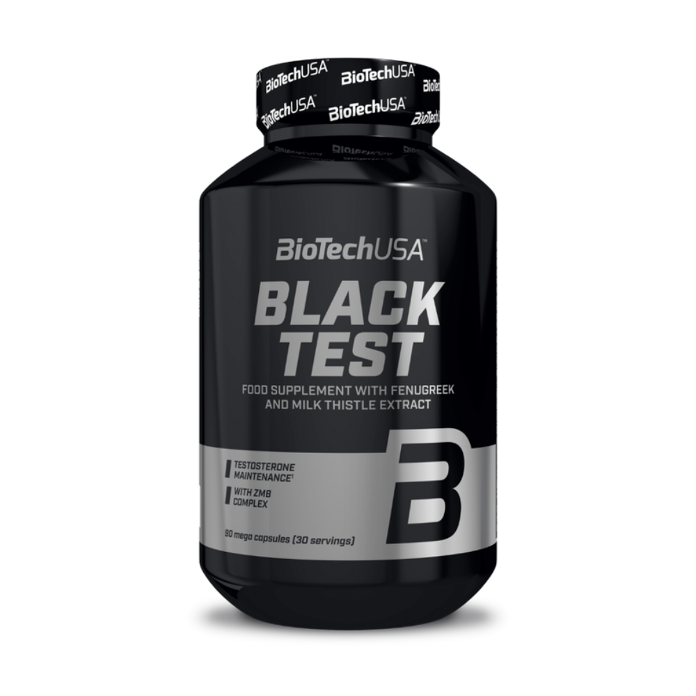 Тестостерон BiotechUSA Black Test 90 капсул купить по цене 2596 ₽ в  интернет-магазине Детский мир