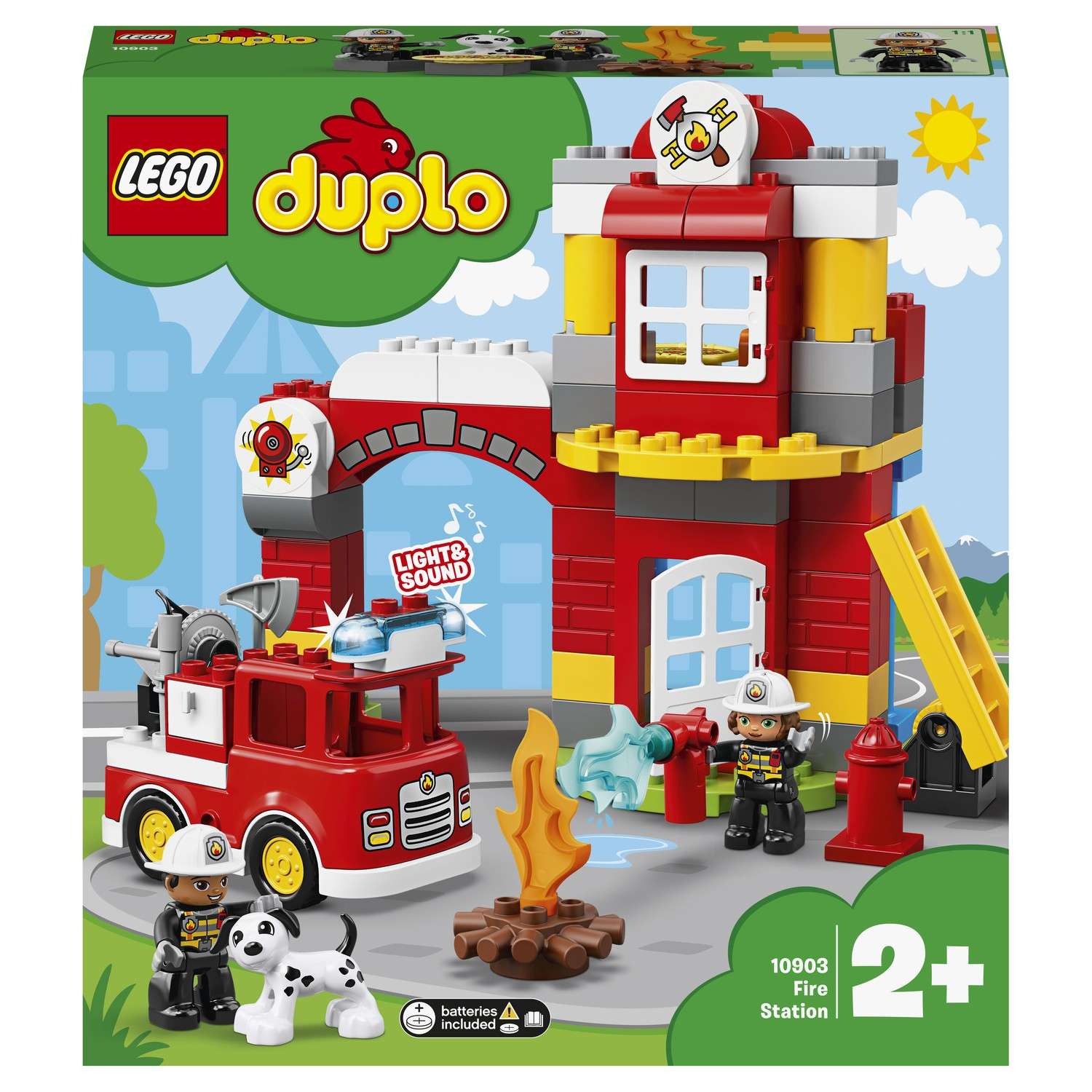 Конструктор LEGO DUPLO Town Пожарное депо 10903 - фото 2