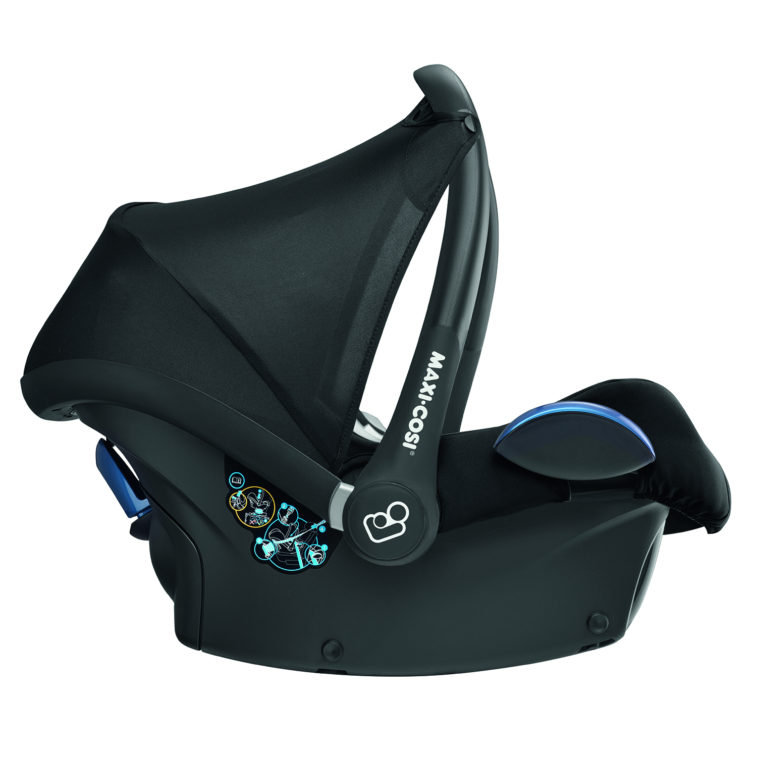 Автокресло Maxi-Cosi CabrioFix Black Grid - фото 5