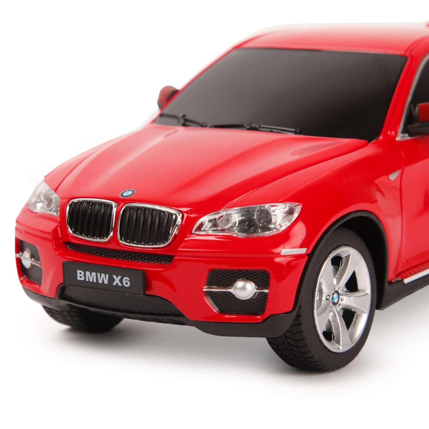 Машина Rastar РУ 1:24 BMW X6 Красная 31700 - фото 6