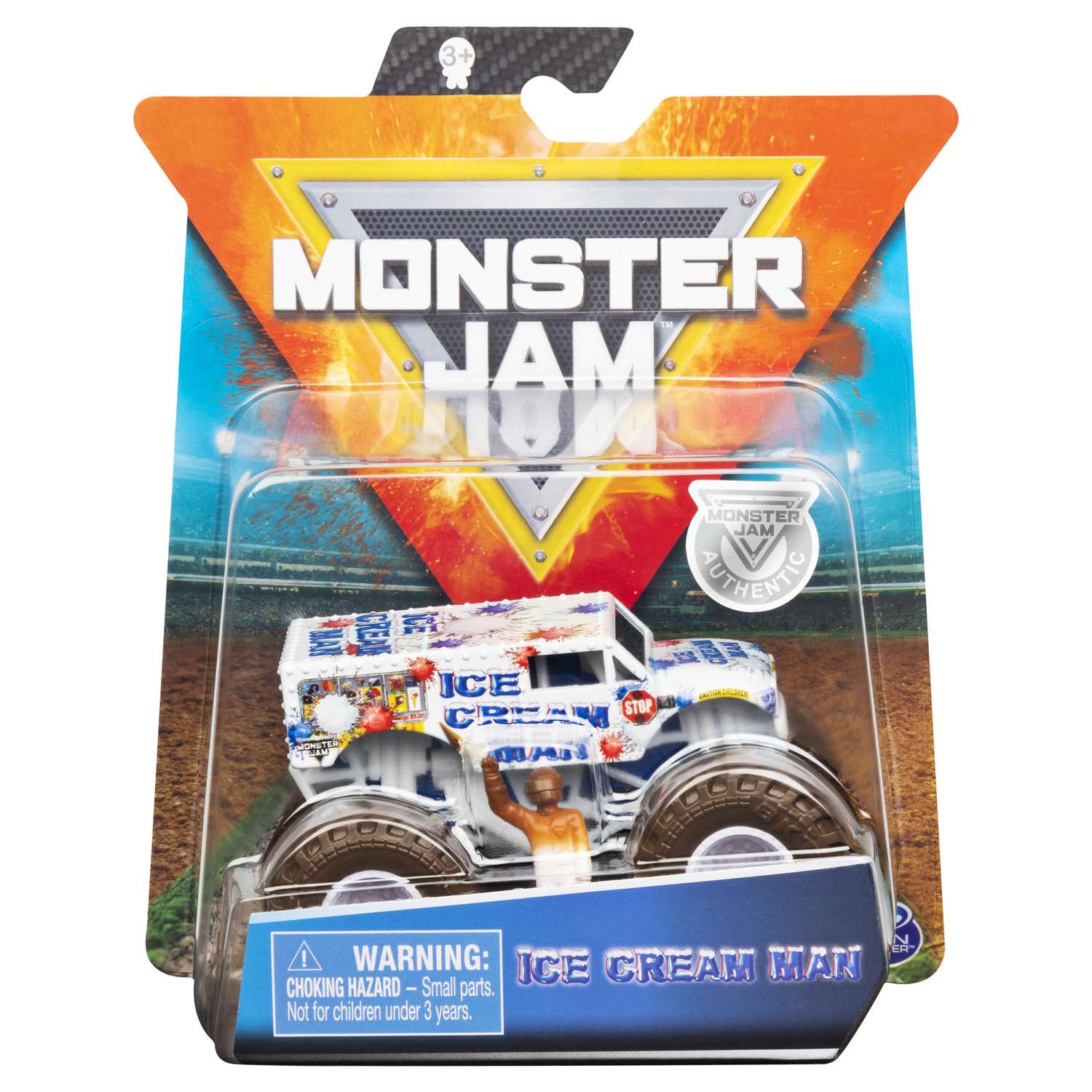 Машинка Monster Jam 1:64 Ice Cream Truck 6044941/20116900 6044941 - фото 2