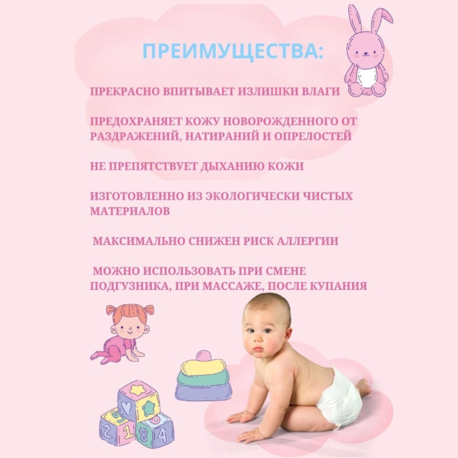 Присыпка детская AMANDI BAMBINO набор без отдушки и с ароматом апельсина 2 шт по 130 грамм - фото 4