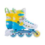 Ролики раздвижные RIDEX Inline skates Twist Yellow plastic S