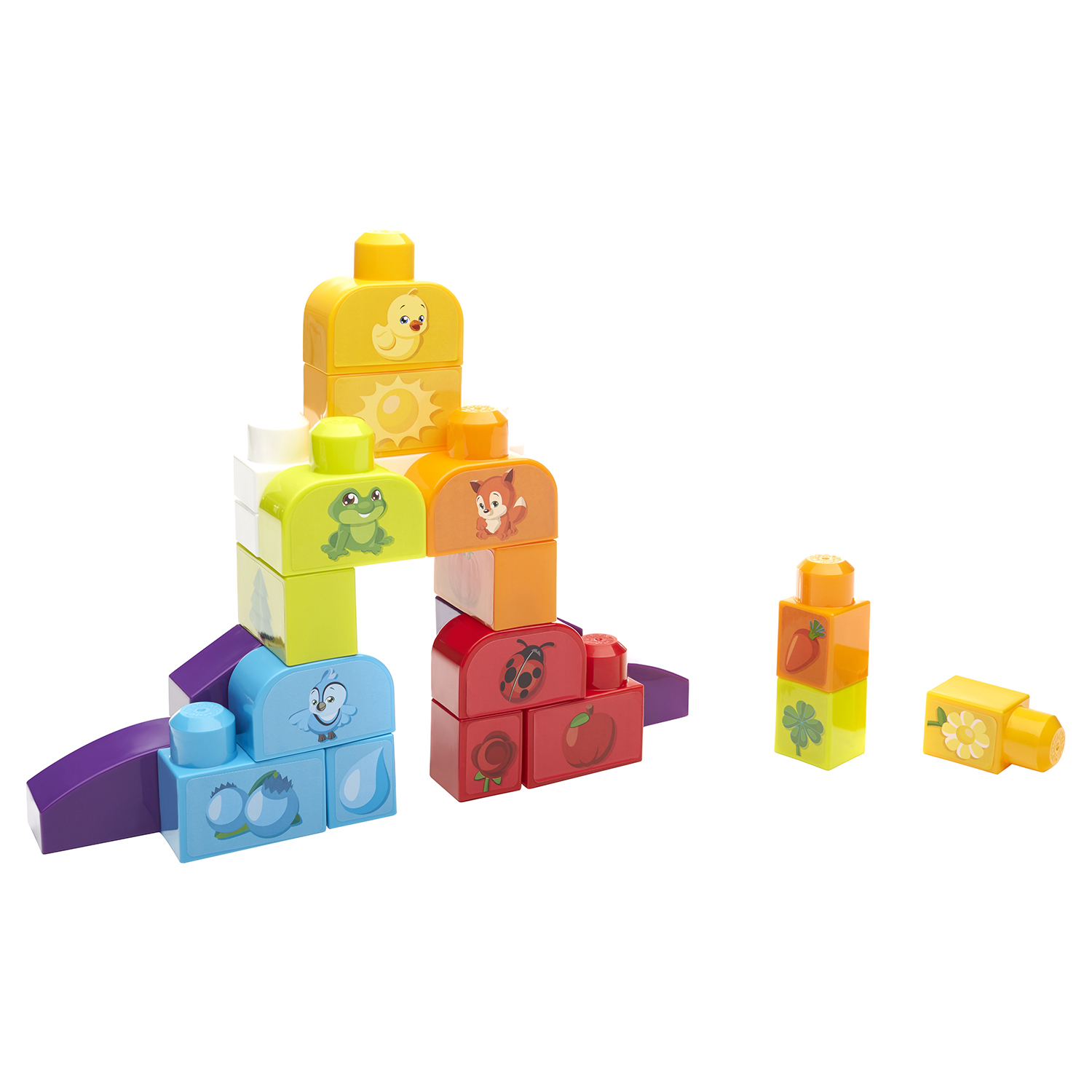 Конструктор Mega Bloks Изучаем цвета DHX33 - фото 6