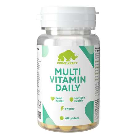 Биологически активная добавка Prime Kraft Multivitamin Daily 60таблеток