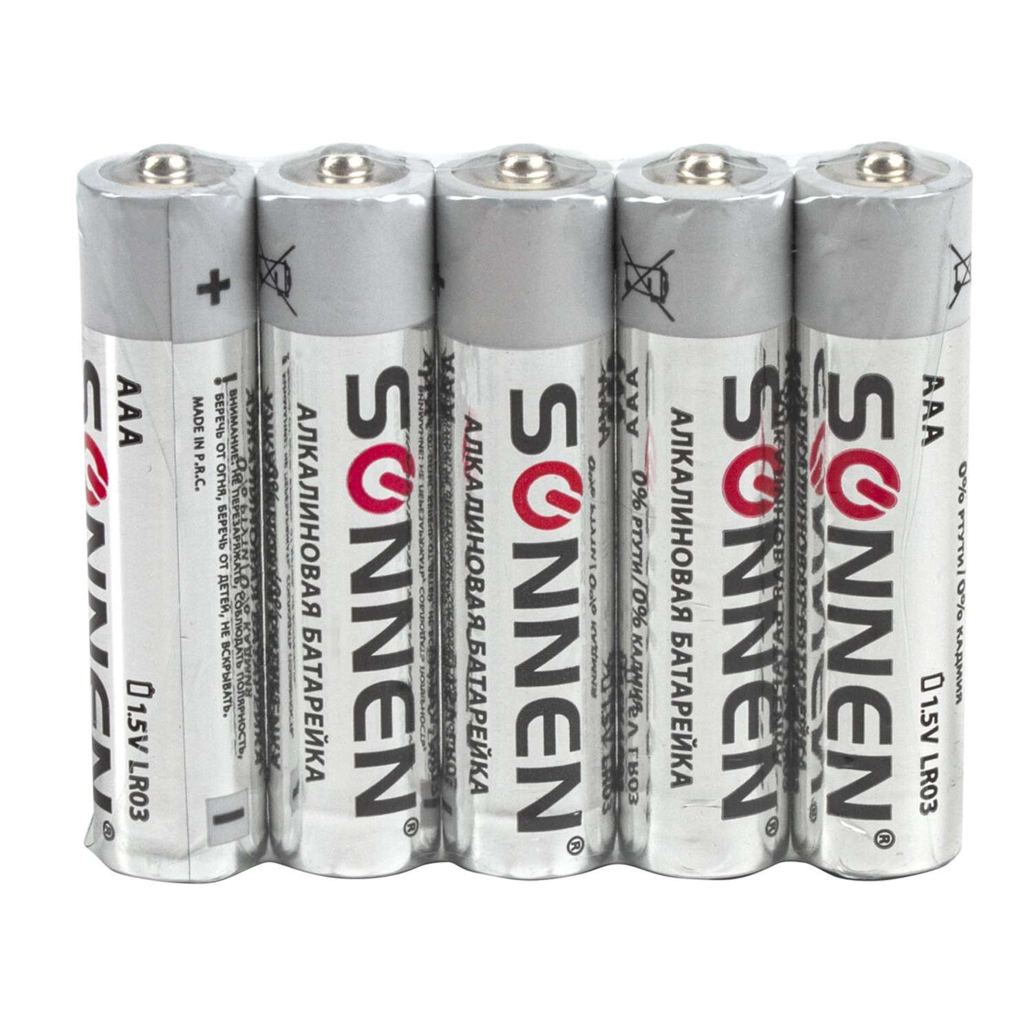 Батарейки алкалиновые Sonnen АА щелочные пальчиковые LR6+LR03 - фото 7