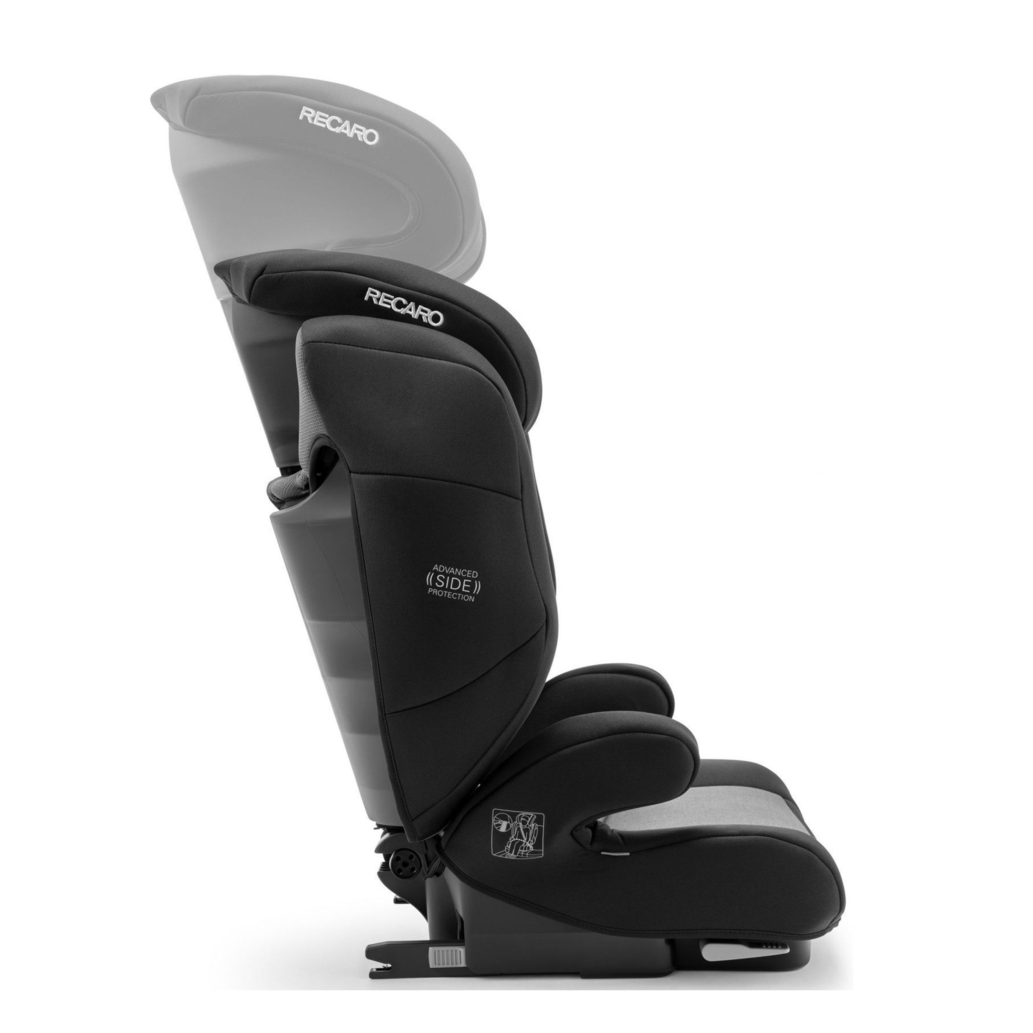 Автокресло Recaro Monza Nova Evo Seatfix 2/3 Simply Grey 00088012260050 - фото 2