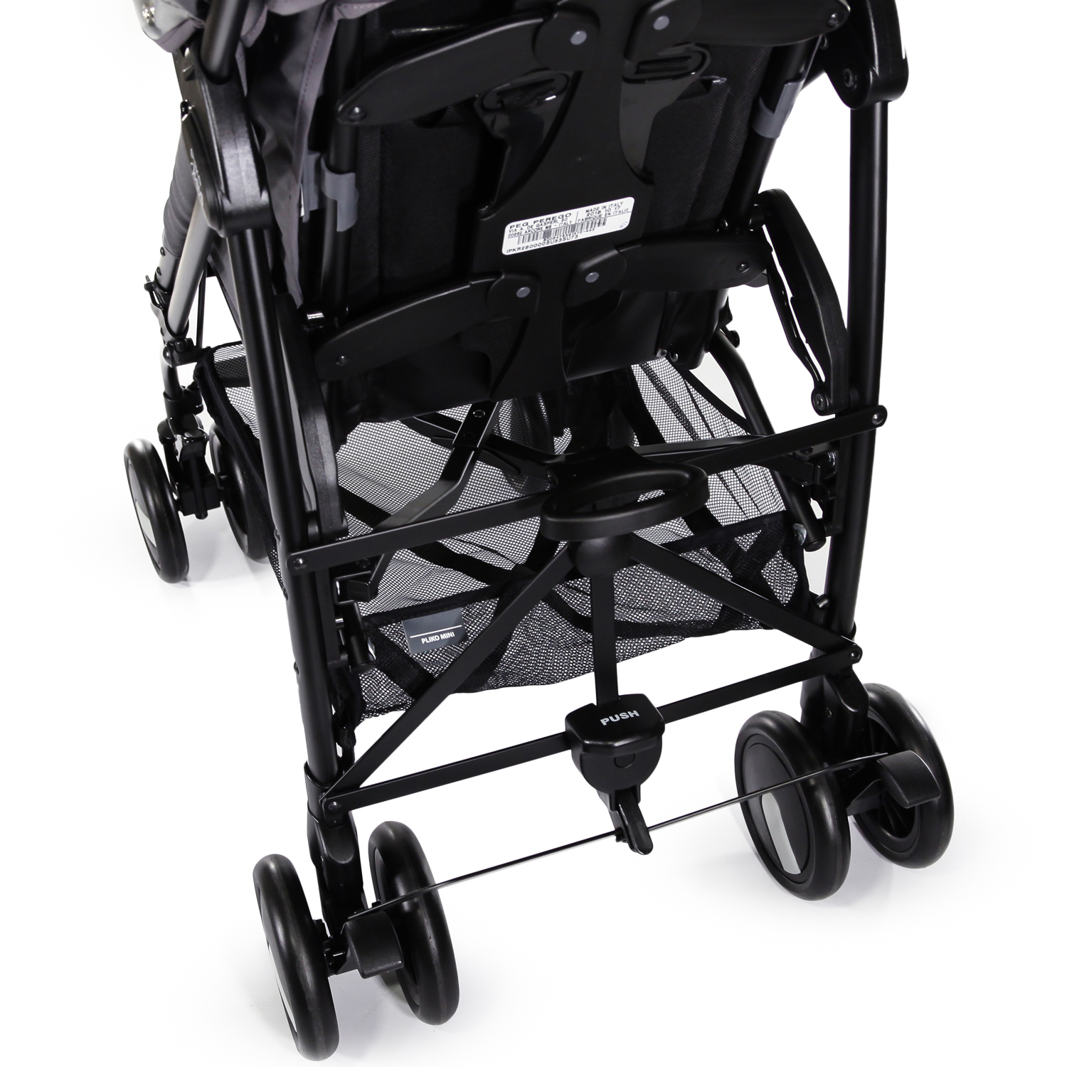 Коляска-трость Peg-Perego Pliko Mini Classic Grey - фото 11