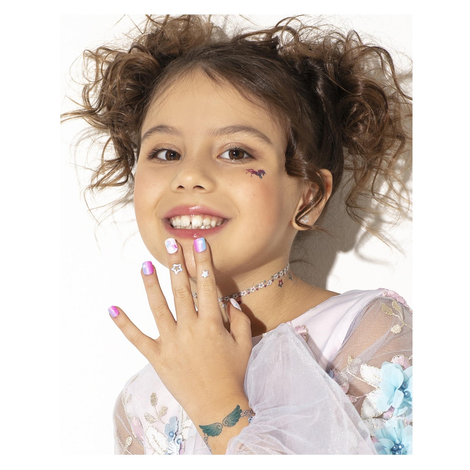 Детские накладные ногти и тату MIAMITATS Unicorn magic - фото 4