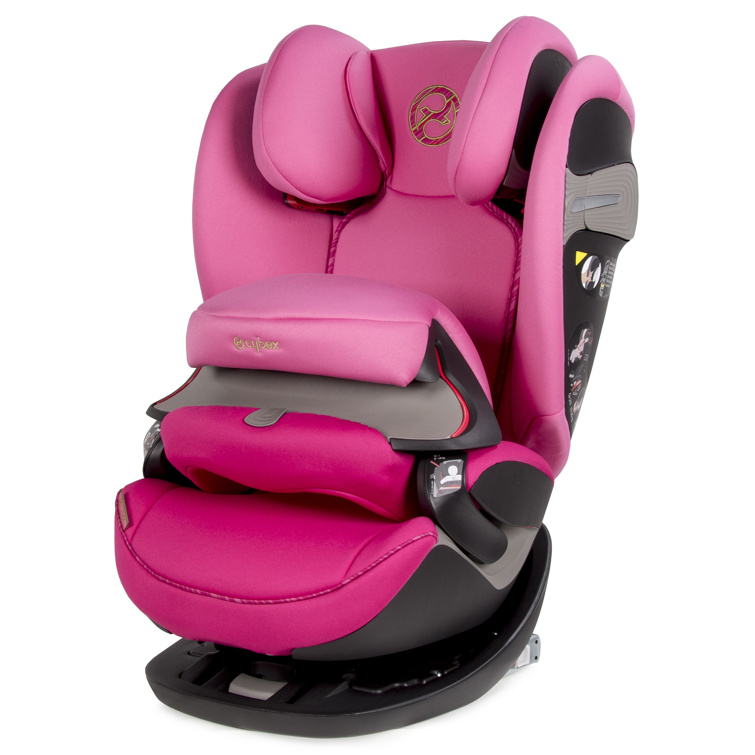 Автокресло Cybex Pallas S-Fix Fancy Pink - фото 1