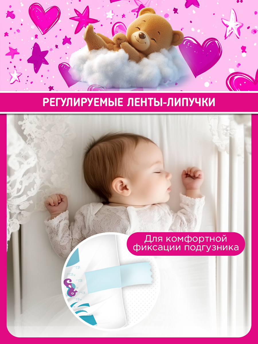 Подгузники Teddy Baby Premium - фото 8