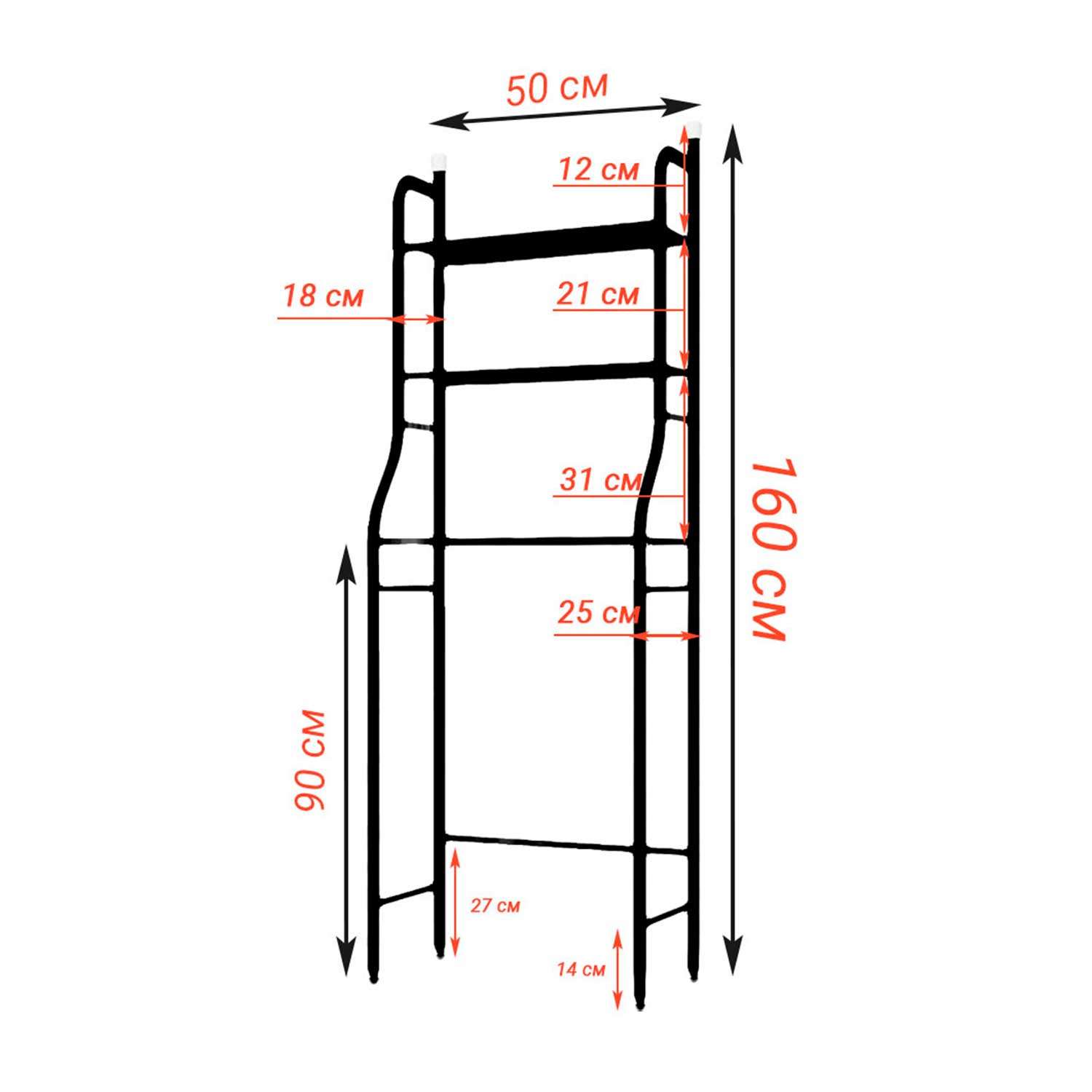 Стелаж SOKOLTEC hw47883bk