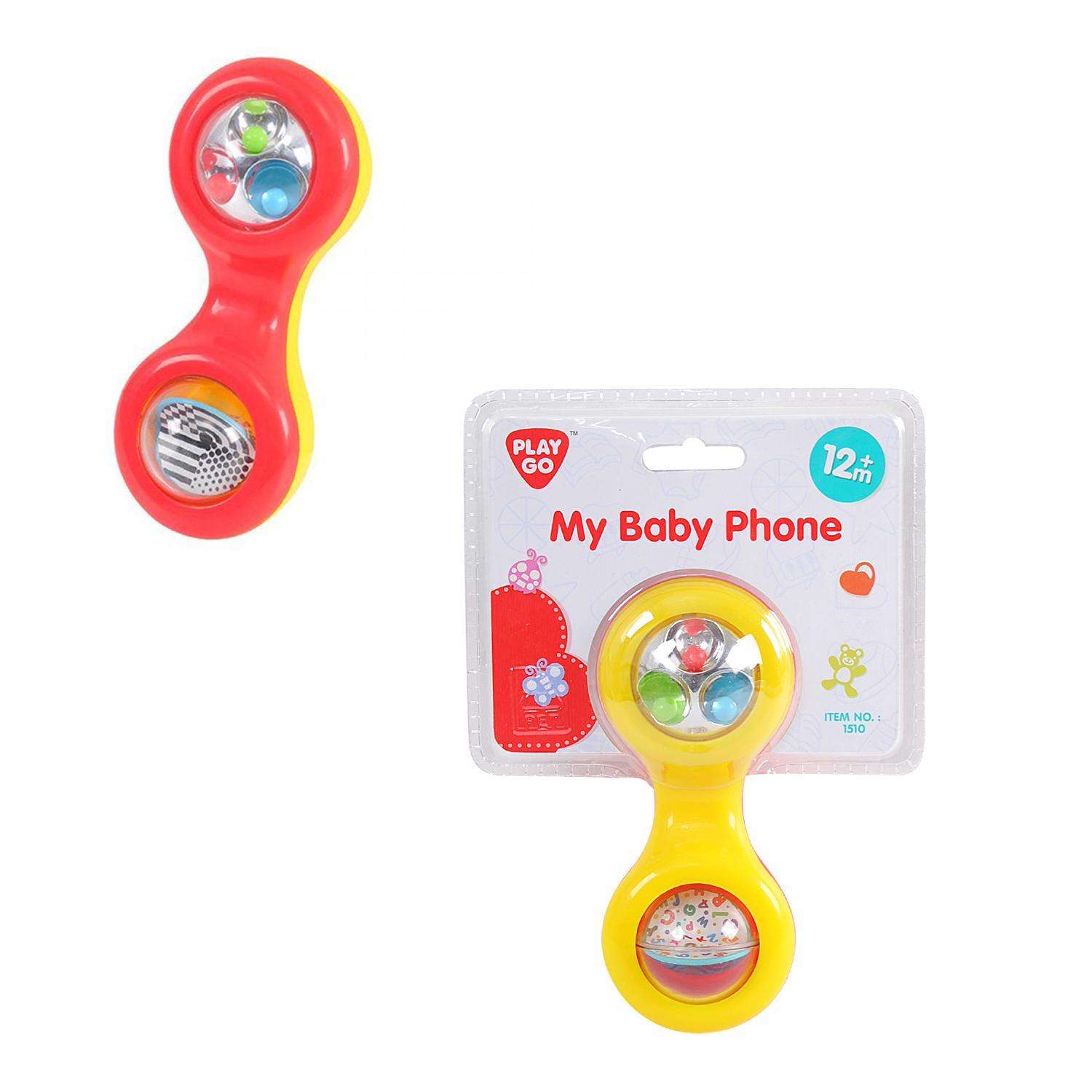 Развивающая игрушка Playgo Телефон-погремушка - фото 1