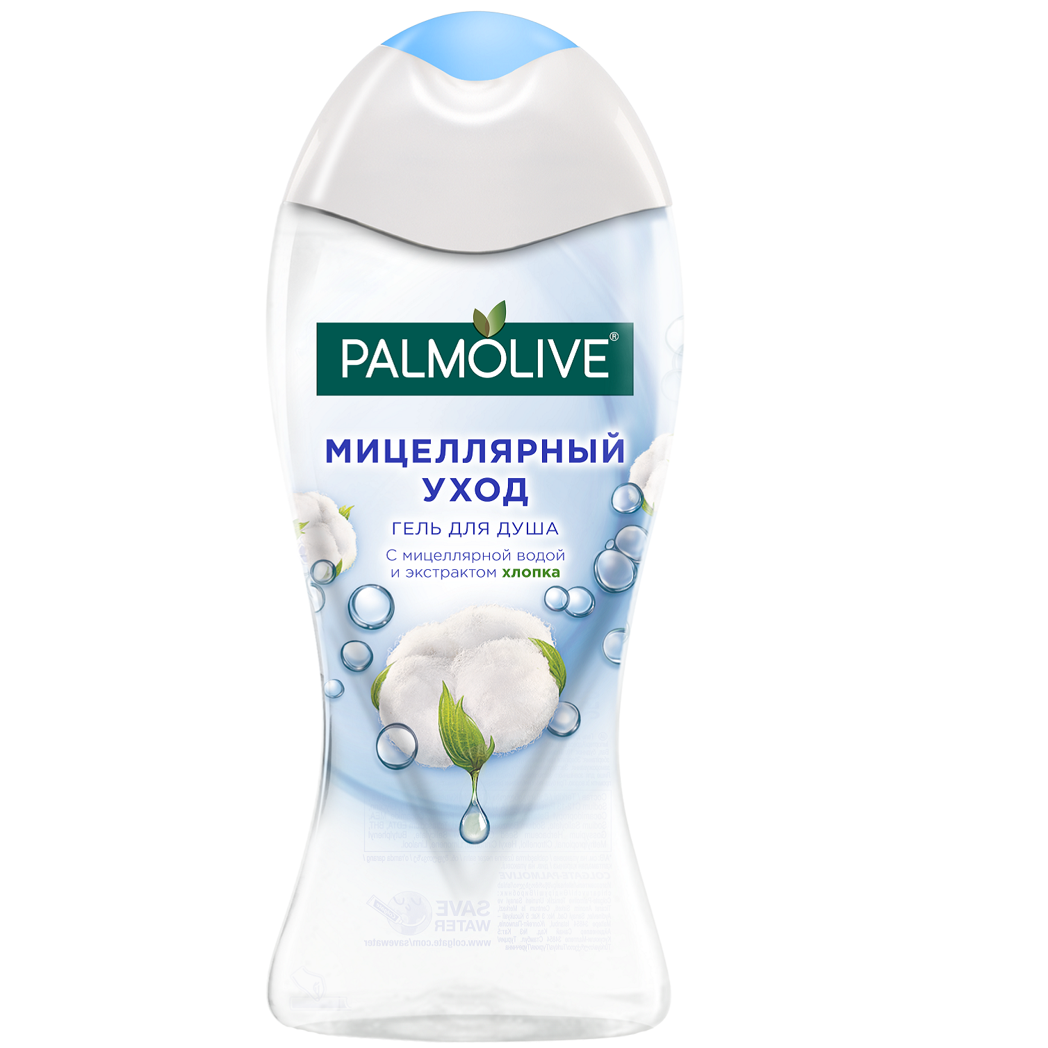 Гель для душа Palmolive Мицеллярный Уход с экстрактом хлопка 250мл - фото 1