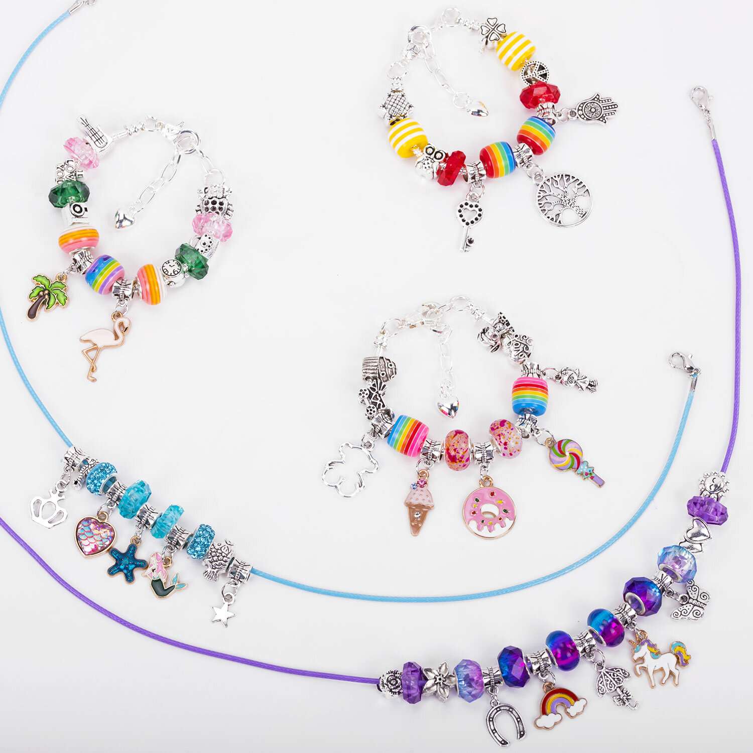 Набор для творчества Brauberg создания украшений и браслетов подарочный для девочек - фото 8