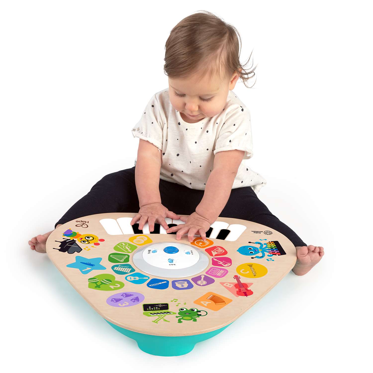 Серия Волшебное прикосновение HAPE Развивающая игрушка для малышей Музыкальный столик сенсорный - фото 9