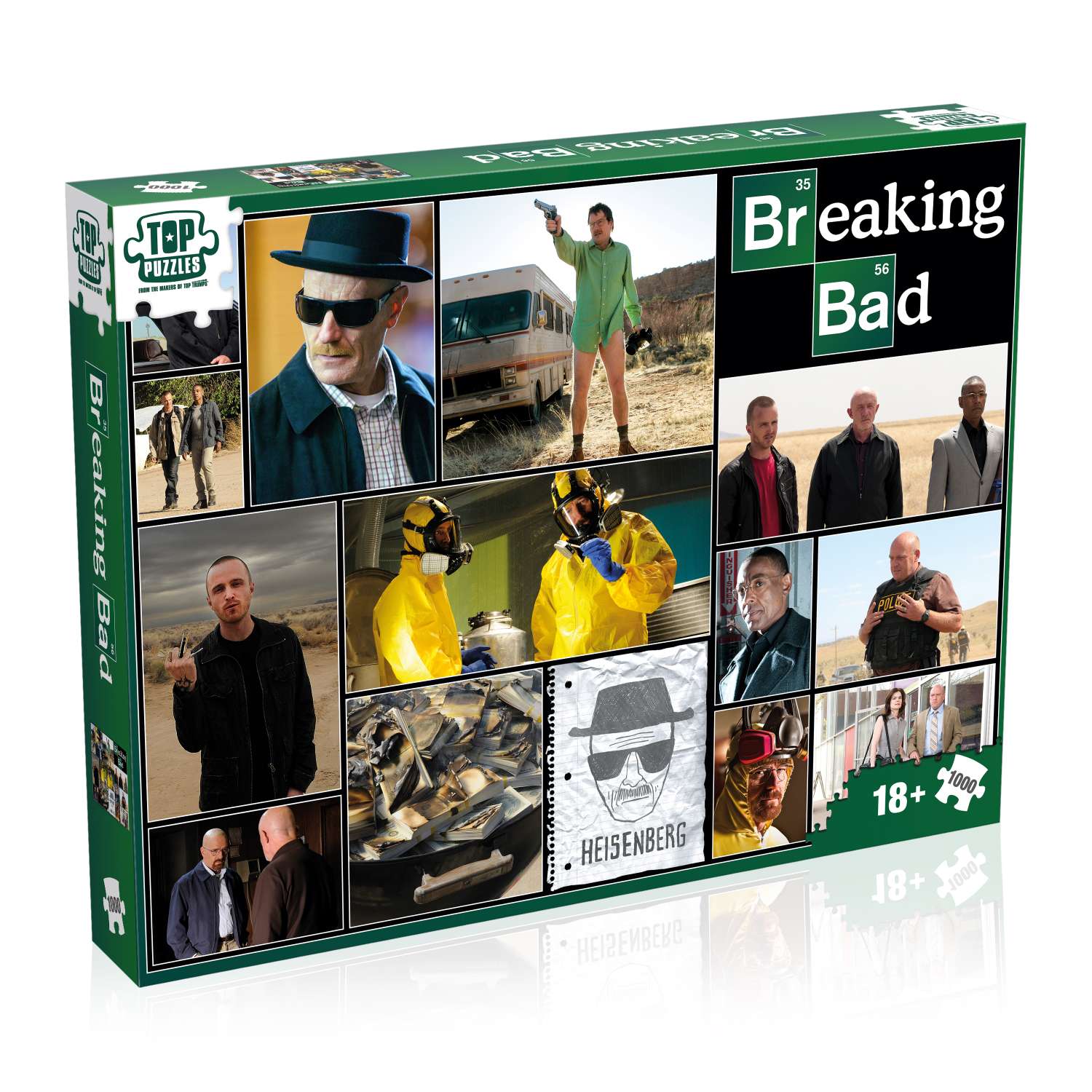 Пазл 1000 деталей Winning Moves Во все тяжкие Breaking Bad Collage - фото 1