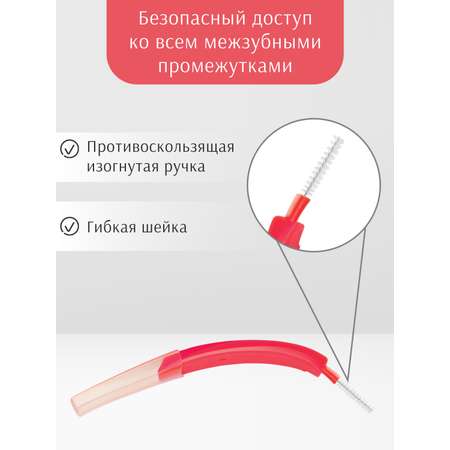 Зубная нить edel+white 6 шт.