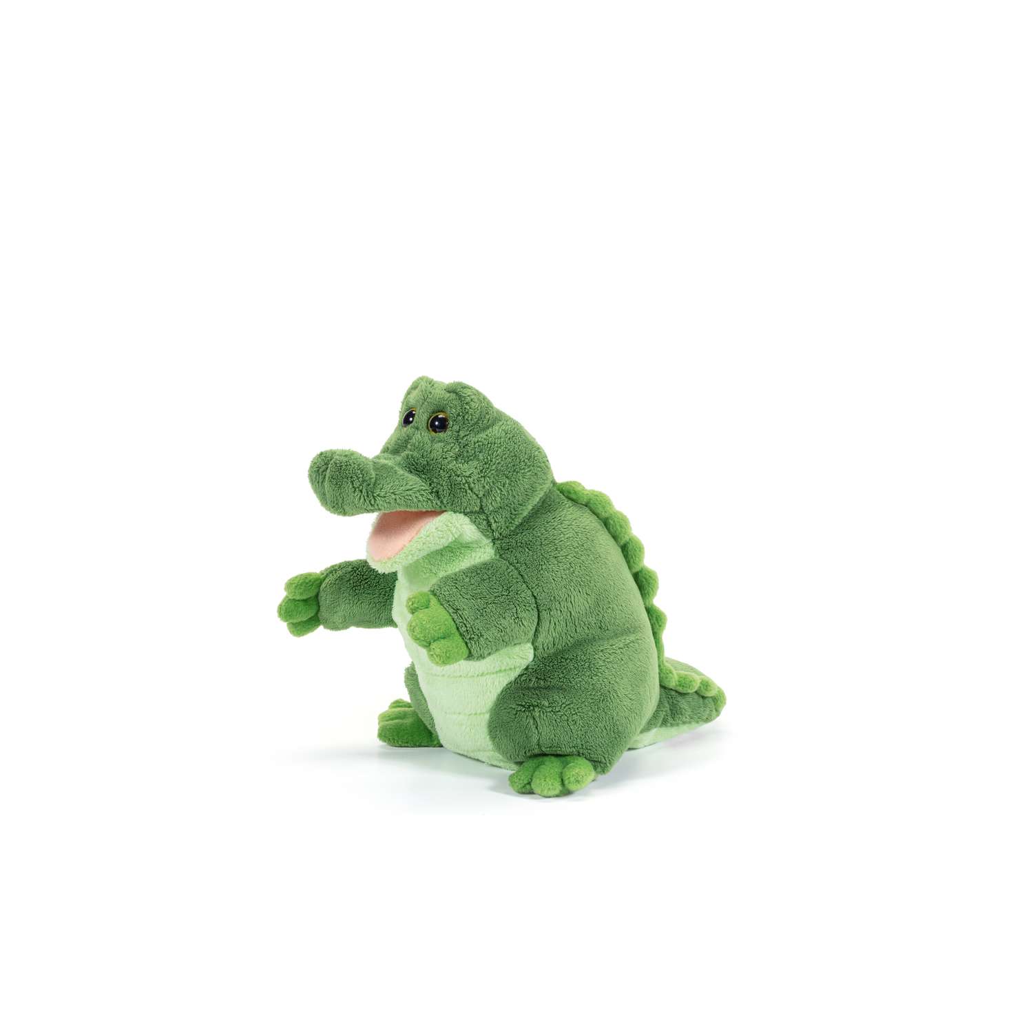 Мягкая игрушка TRUDI на руку Крокодил 16x22x20см - фото 2