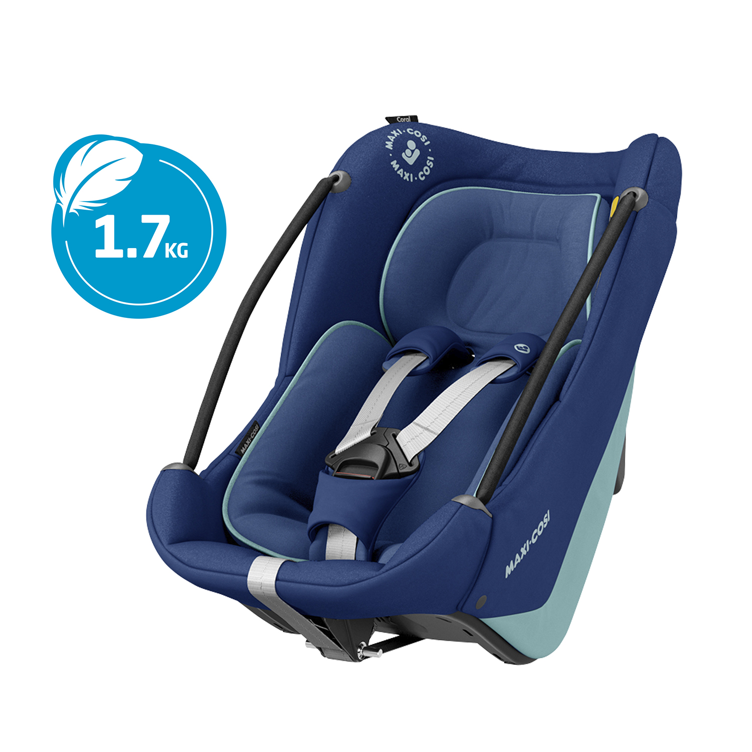 Автокресло Maxi-Cosi Coral Essen Blue - фото 7