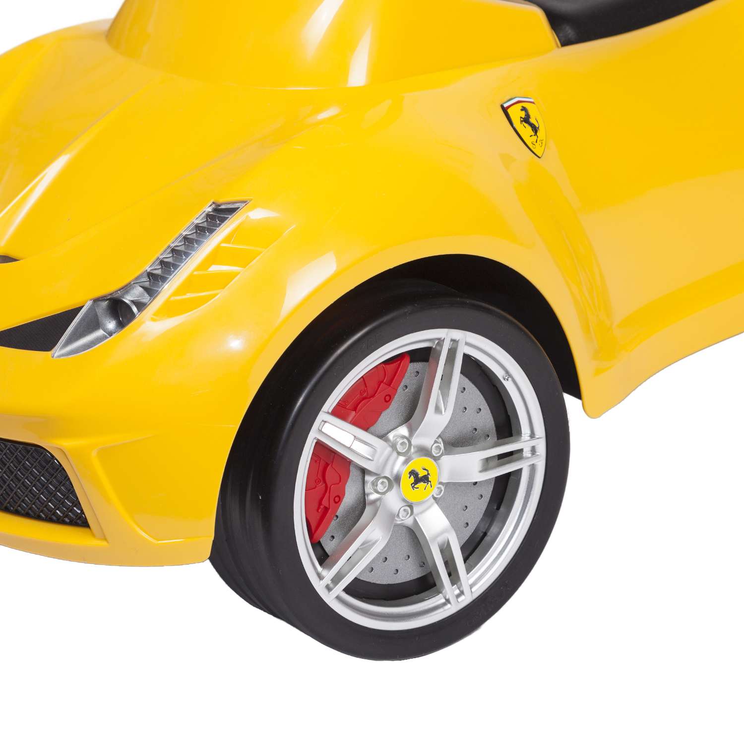 Каталка Rastar Ferrari 458 Желтая 83500 - фото 11
