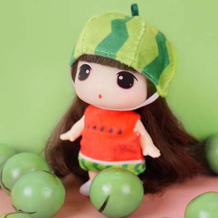 Уникальная коллекционная кукла DDung арбуз пупс из серии фрукты и ягоды