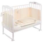 Бортики Sweet Baby Fiore 6частей Beige Бежевый