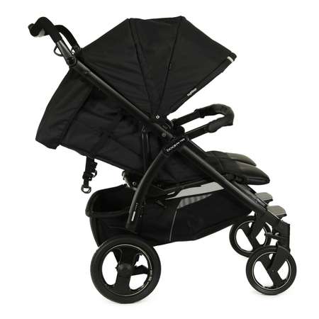 Коляска прогулочная для близнецов Peg-Perego Book For Two Classic Black