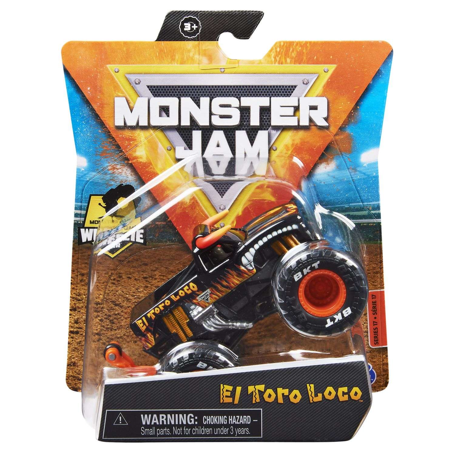 Машинка Monster Jam 1:64 El Toro Loco Black 6044941/20130584 6044941 - фото 2