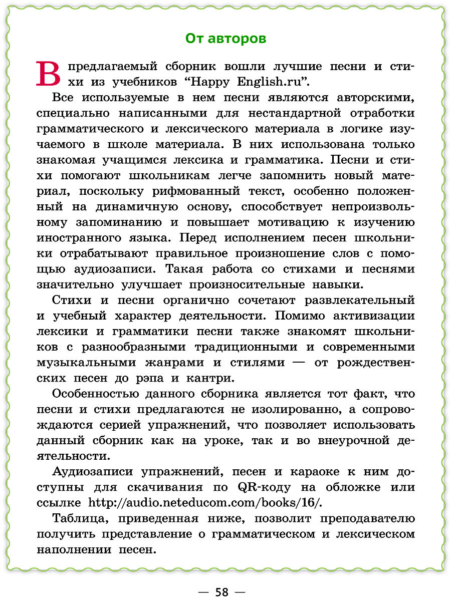 Учебное пособие Титул Песни и стихи на английском языке для начальной школы - фото 4