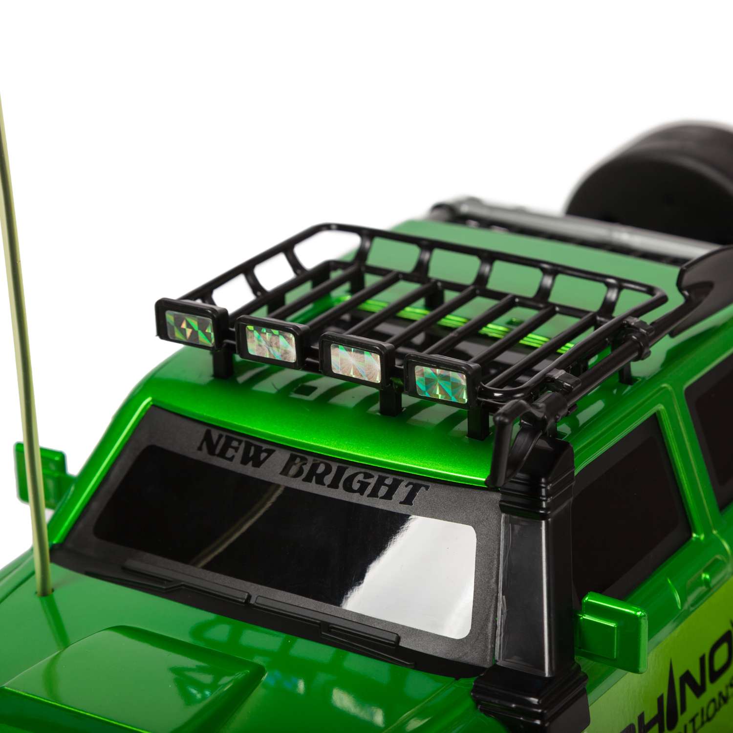 Машина радиоуправляемая New Bright Джип Rhino полный привод 1:12 35 см Зелёная - фото 10