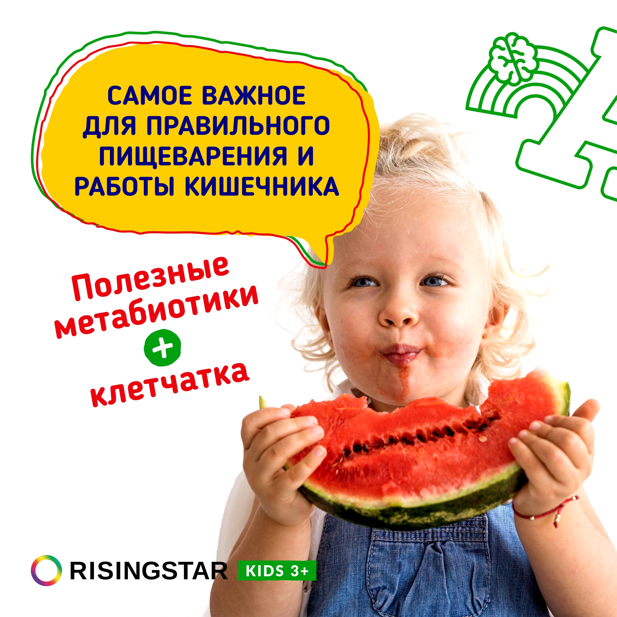 Биологически активная добавка Risingstar Умные мультивитамины детские 60таблеток - фото 10