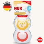 Соска пустышка ортодонтическая силикон Nuk NUK STAR