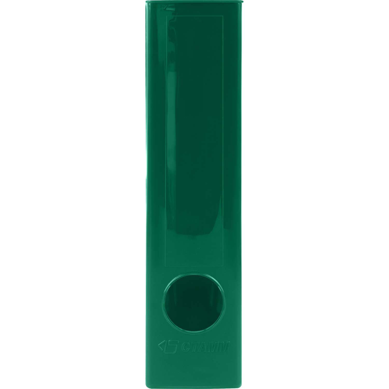 Лоток для бумаг Стамм Лидер вертикальный Зеленый ЛТВ-30453 - фото 4
