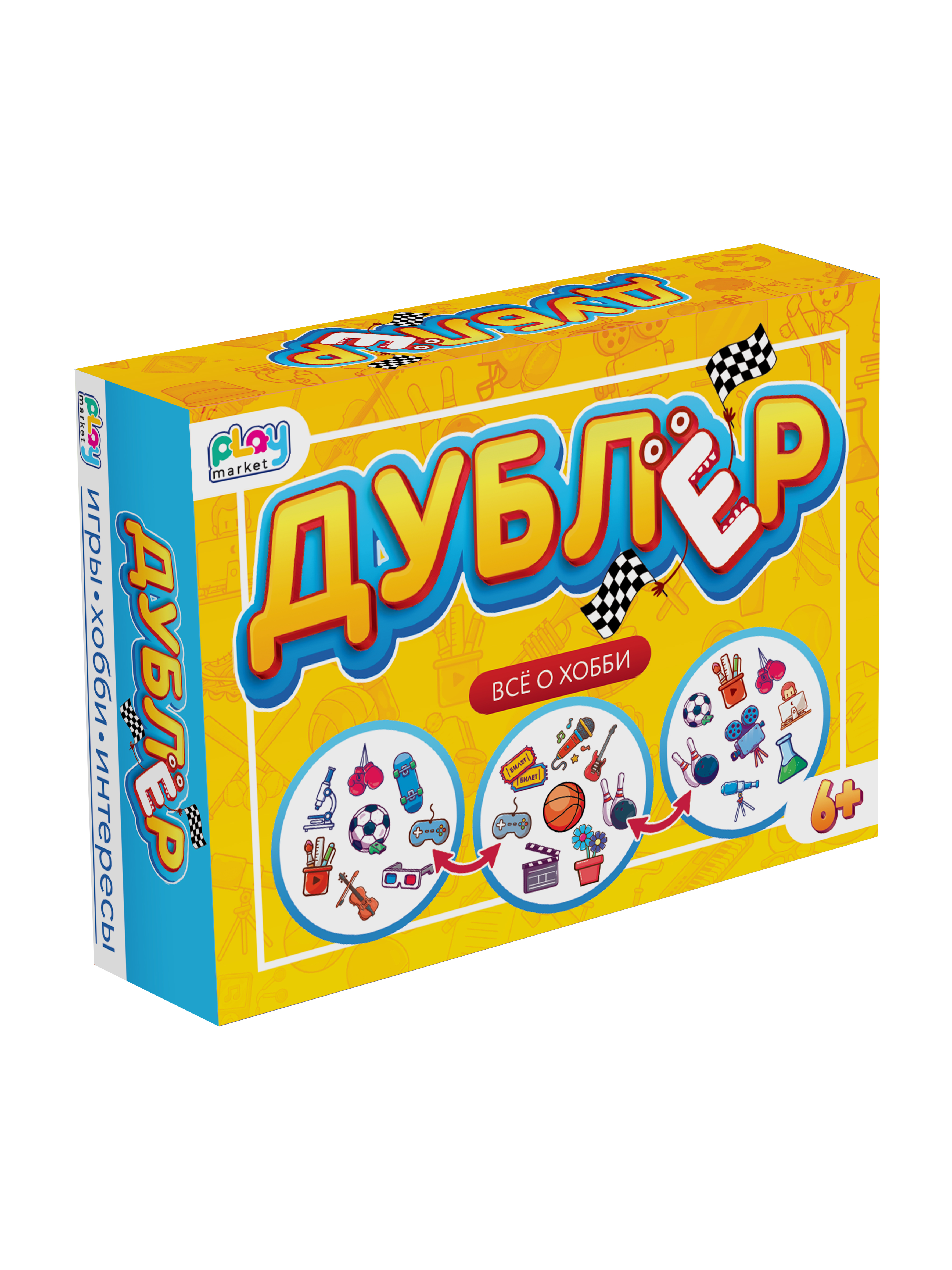 Игра для детей Дублер хобби Play market мультиколор - фото 1