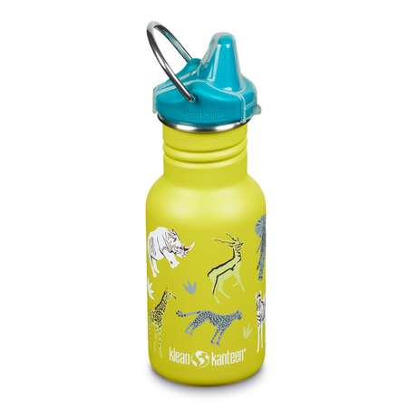 Детская бутылка Klean Kanteen Kid Classic Narrow Sippy 12oz Safari 355 мл