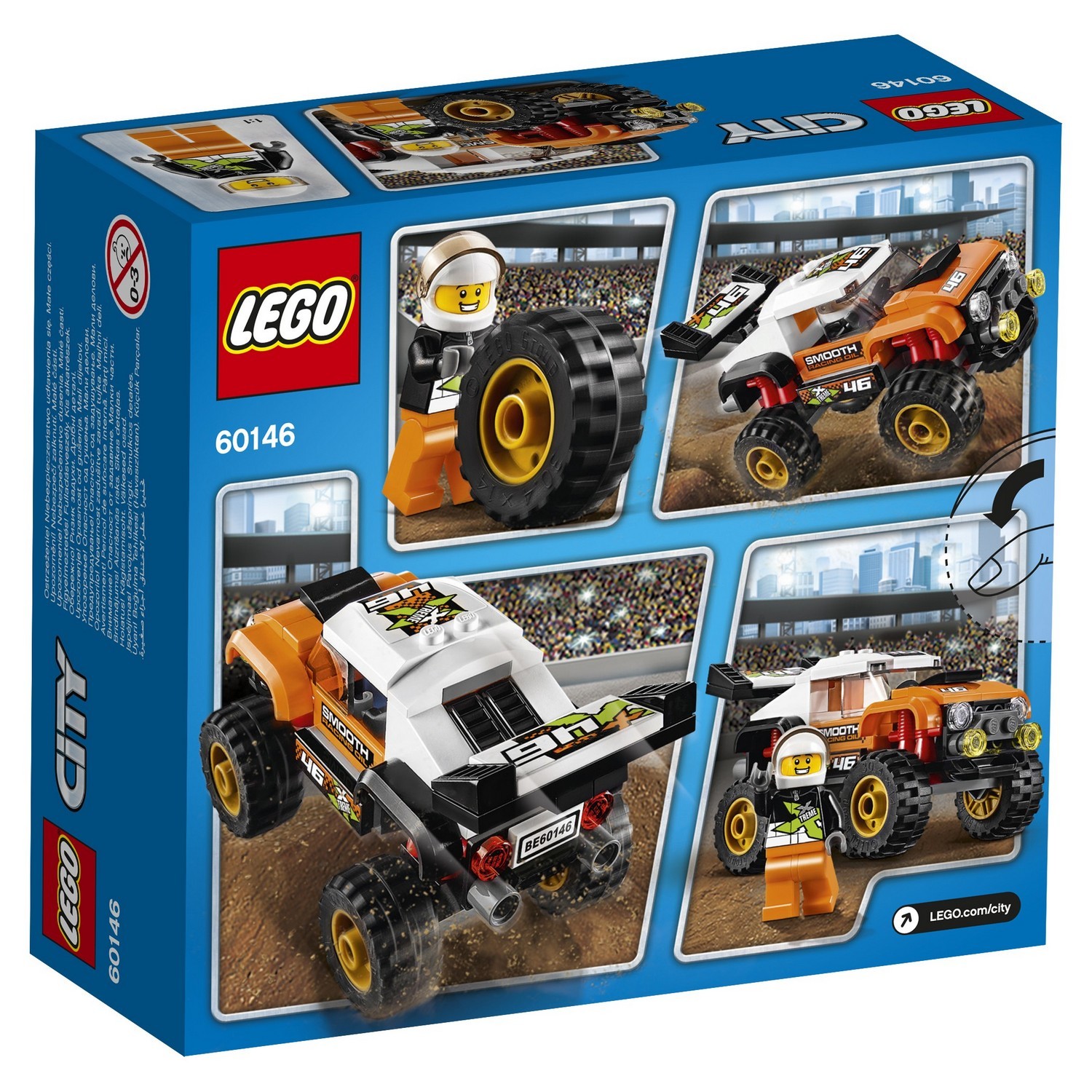 Lego city stunt truck 60146 top