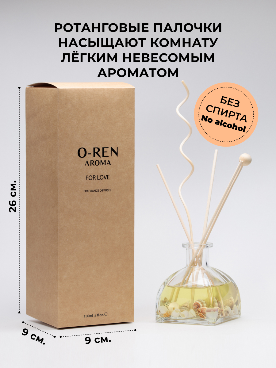 Ароматический диффузор O-REN AROMA SUNNY RELAX манго 150 мл - фото 4