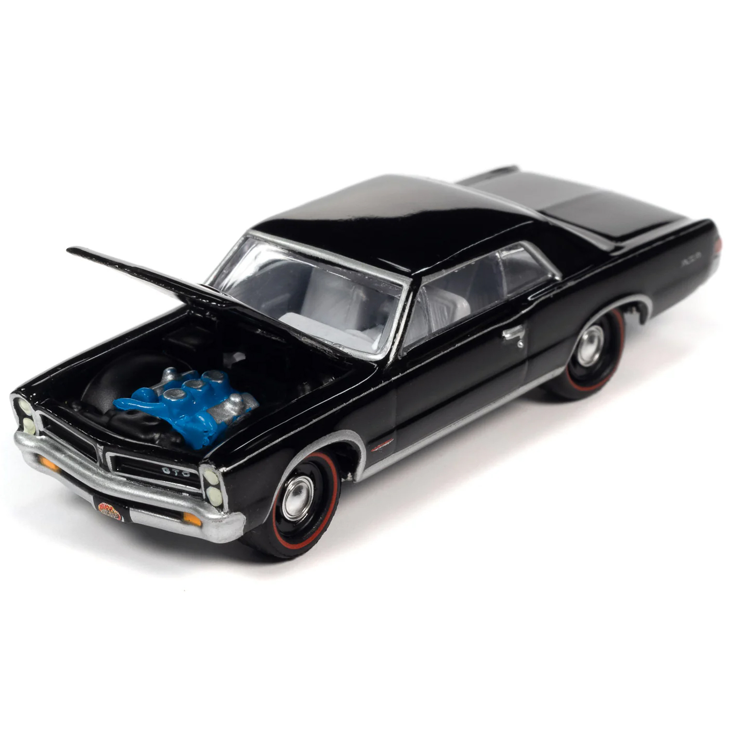 Автомобиль Johnny Lightning 1:64 черный JLMC031A-R3-N4 - фото 2