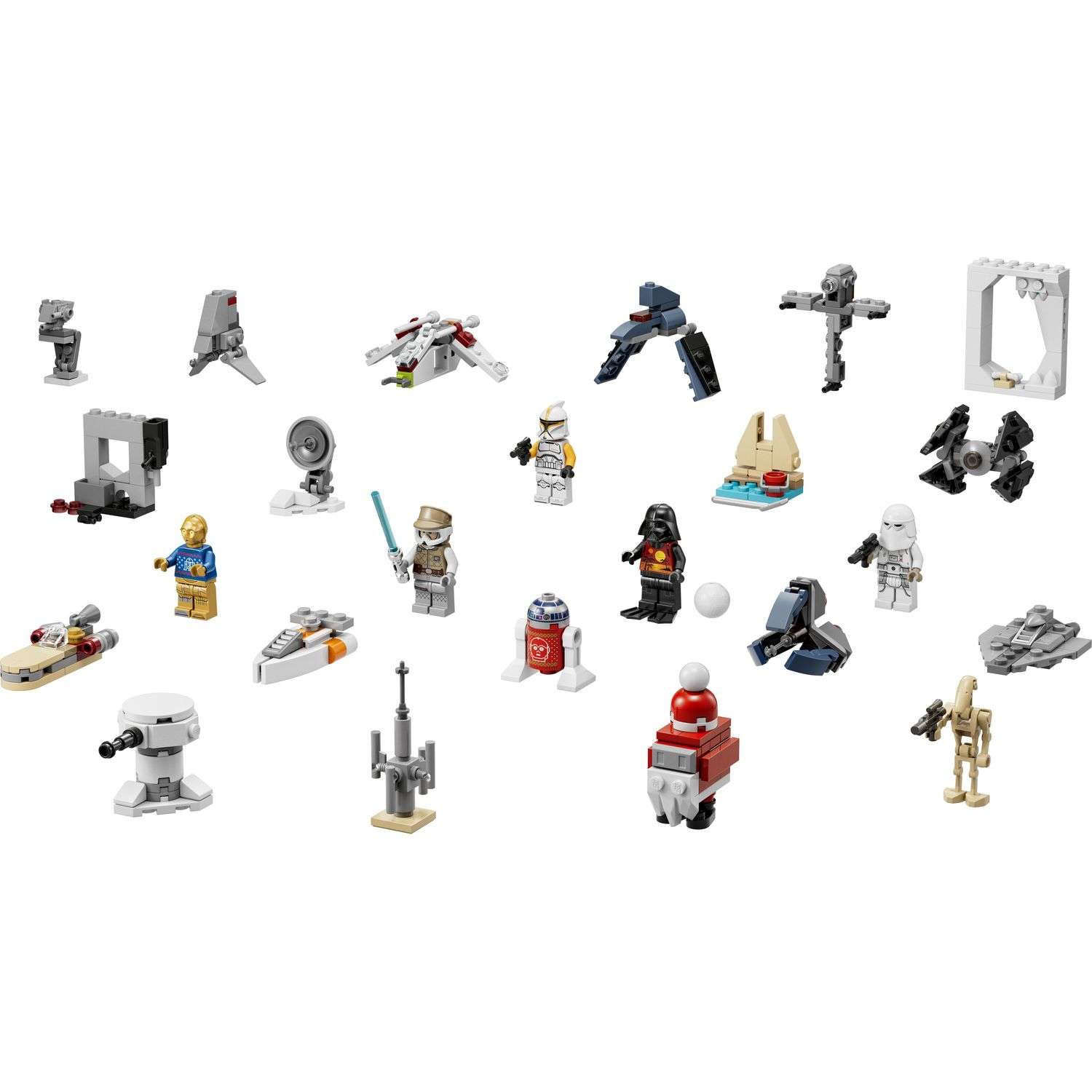 Конструктор LEGO Star Wars Адвент-календарь 2022 75340 - фото 2