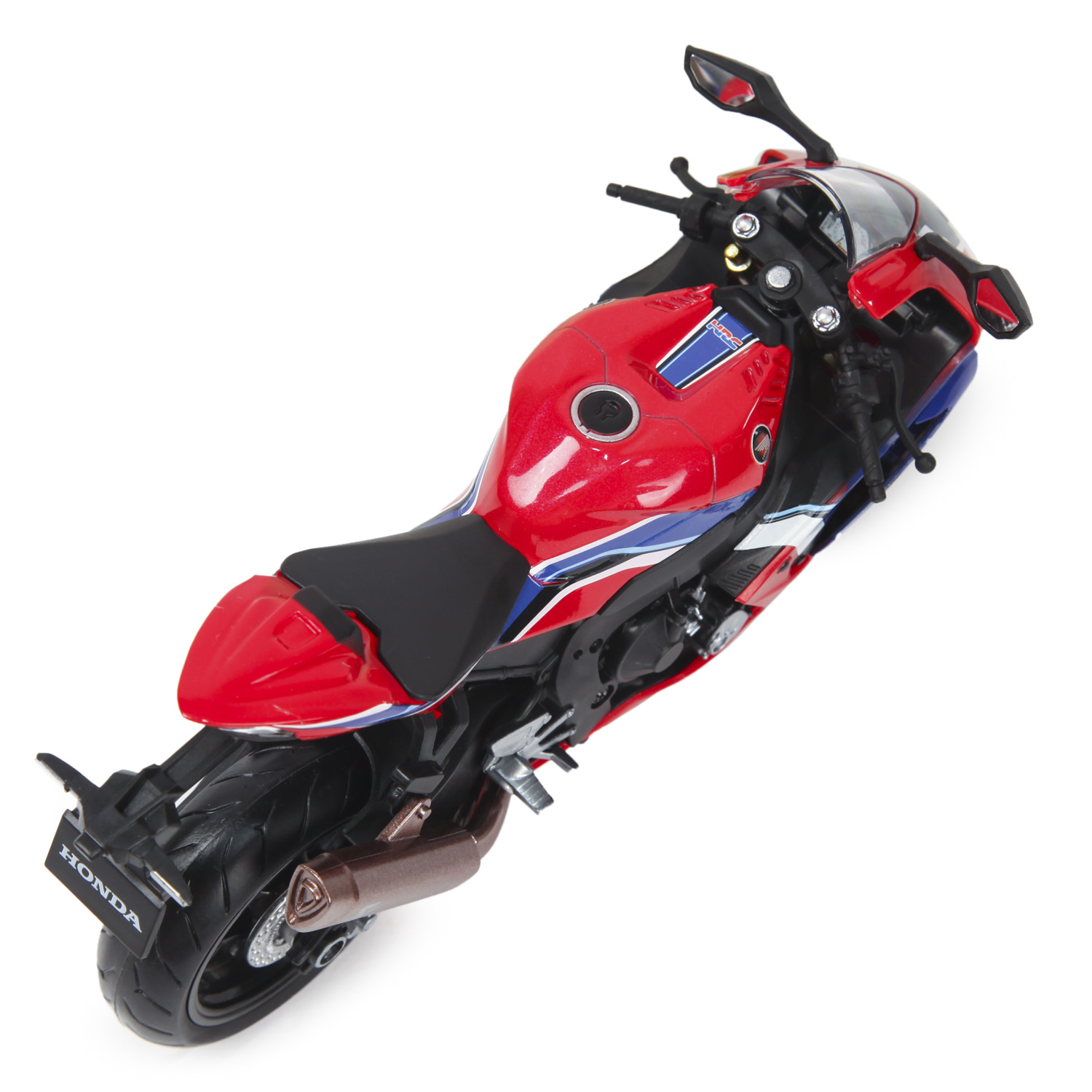 Мотоцикл Mobicaro Honda Fireblade 1:12 без механизмов красный 644102(E) - фото 7