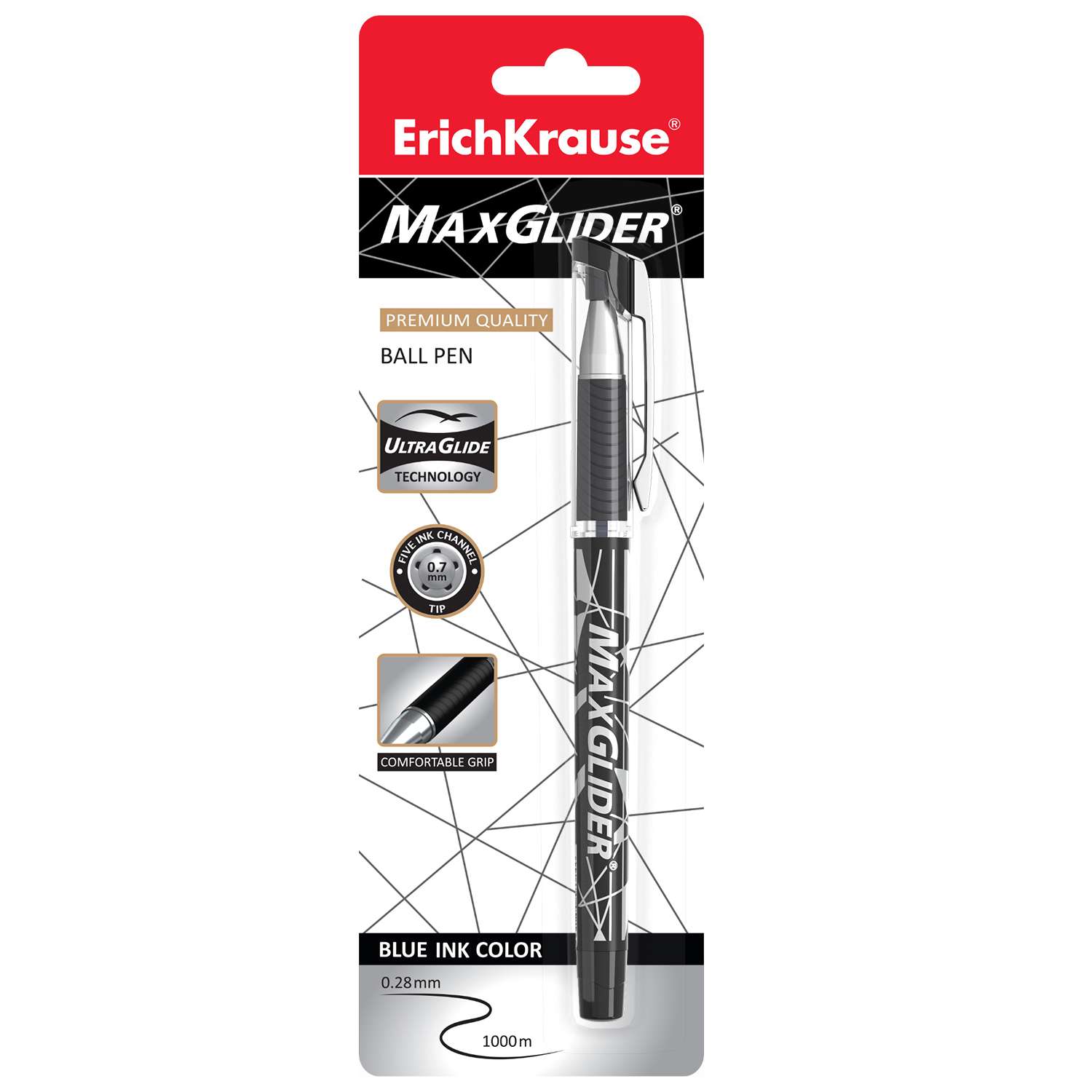 Ручка шариковая ErichKrause MaxGlider Ultra Glide Technology 45936 - фото 2