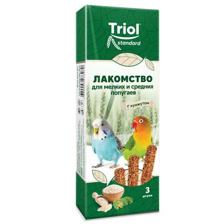 Корм Triol 80 гр для средних попугаев