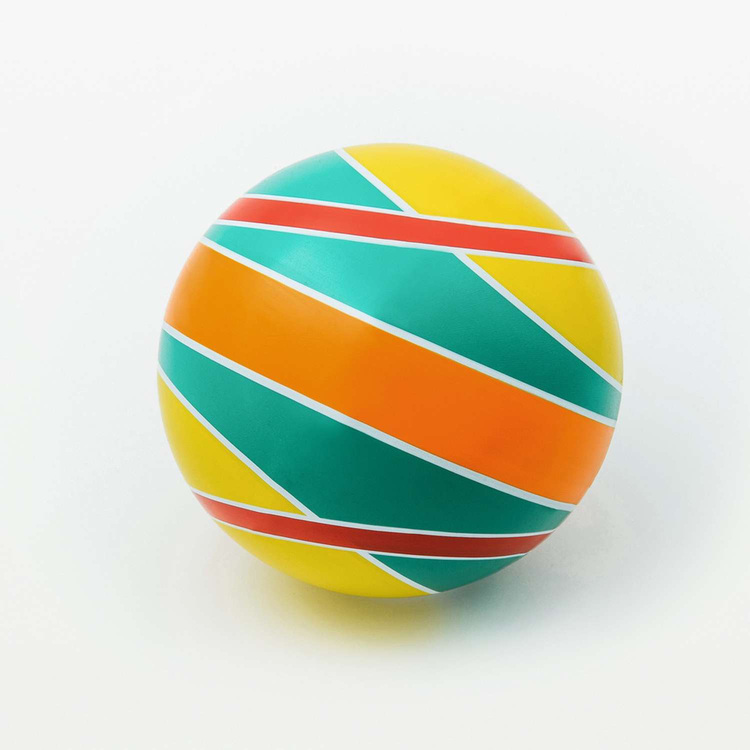 Мяч ЧАПАЕВ диаметр 200 «Юпитер» бирюзовый - фото 2