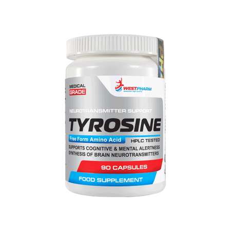 Аминокислоты WESTPHARM Tyrosine 90 капсул