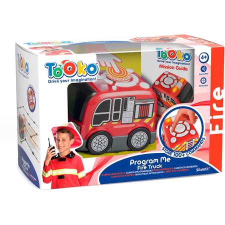 Игровой набор Tooko Программируемая пожарная машина