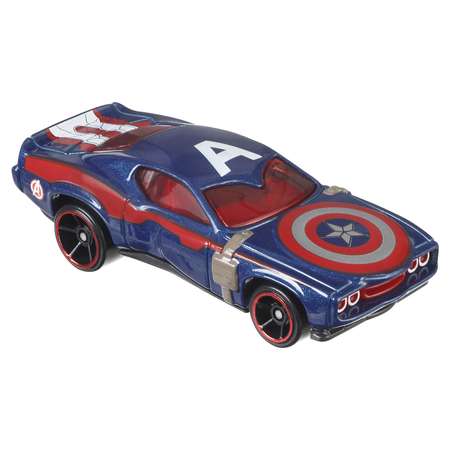 Набор машинок Hot Wheels Капитан Америка 3 (5 шт) в ассортименте